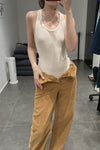 BASERANGE Corduroy Navarro Pants Made in Portugal TRNA-CO-WI22 Bossa Brown